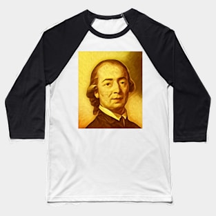 Johann Gottfried Herder Golden Portrait | Johann Gottfried Herder Artwork 9 Baseball T-Shirt